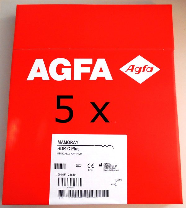 Agfa HDR-C Plus 24x30, 5 x 100 Blatt