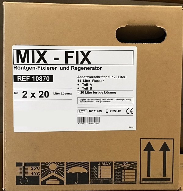 MIX Fixierer 2x20l (Preis auf Anfrage) sofort lieferbar